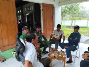 Melalui Komsos, Babinsa Desa Goa Ciptakan Wilayah Aman dan Kondusif