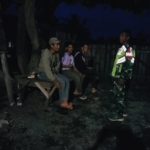 Babinsa Koramil Pekat Himbau Warga Waspada Cuaca Ekstrem