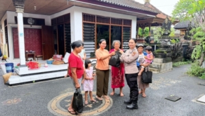 Minggu Kasih Sat Binmas Polres Badung: Peduli Lansia, Edukasi Warga, Bangun Keamanan Bersama