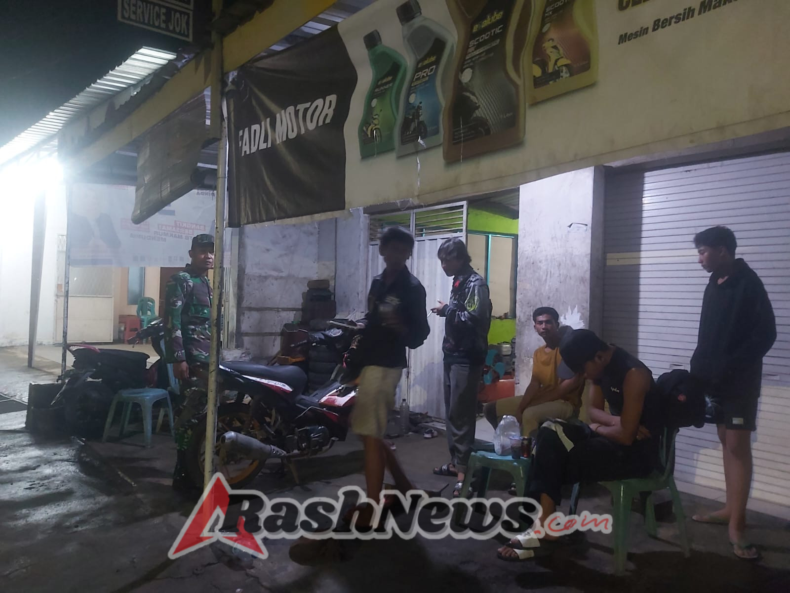 Ciptakan Rasa Aman, Koramil Jereweh Intensifkan Patroli Malam