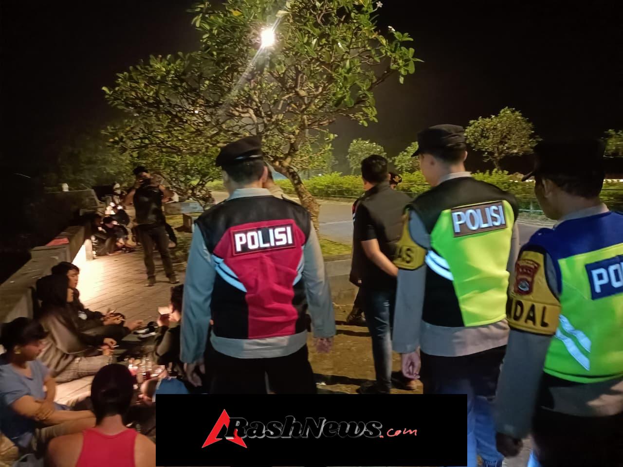 Polsek Denpasar Selatan Gelar Patroli KRYD Antisipasi Gangguan Kamtibmas Malam Minggu