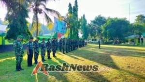 Kodim 1618/TTU Mantapkan Kesiapsiagaan Personel Melalui Upacara Bendera