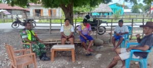 Babinsa Desa Maukabatan Bangun Kebersamaan Demi Keamanan Wilayah