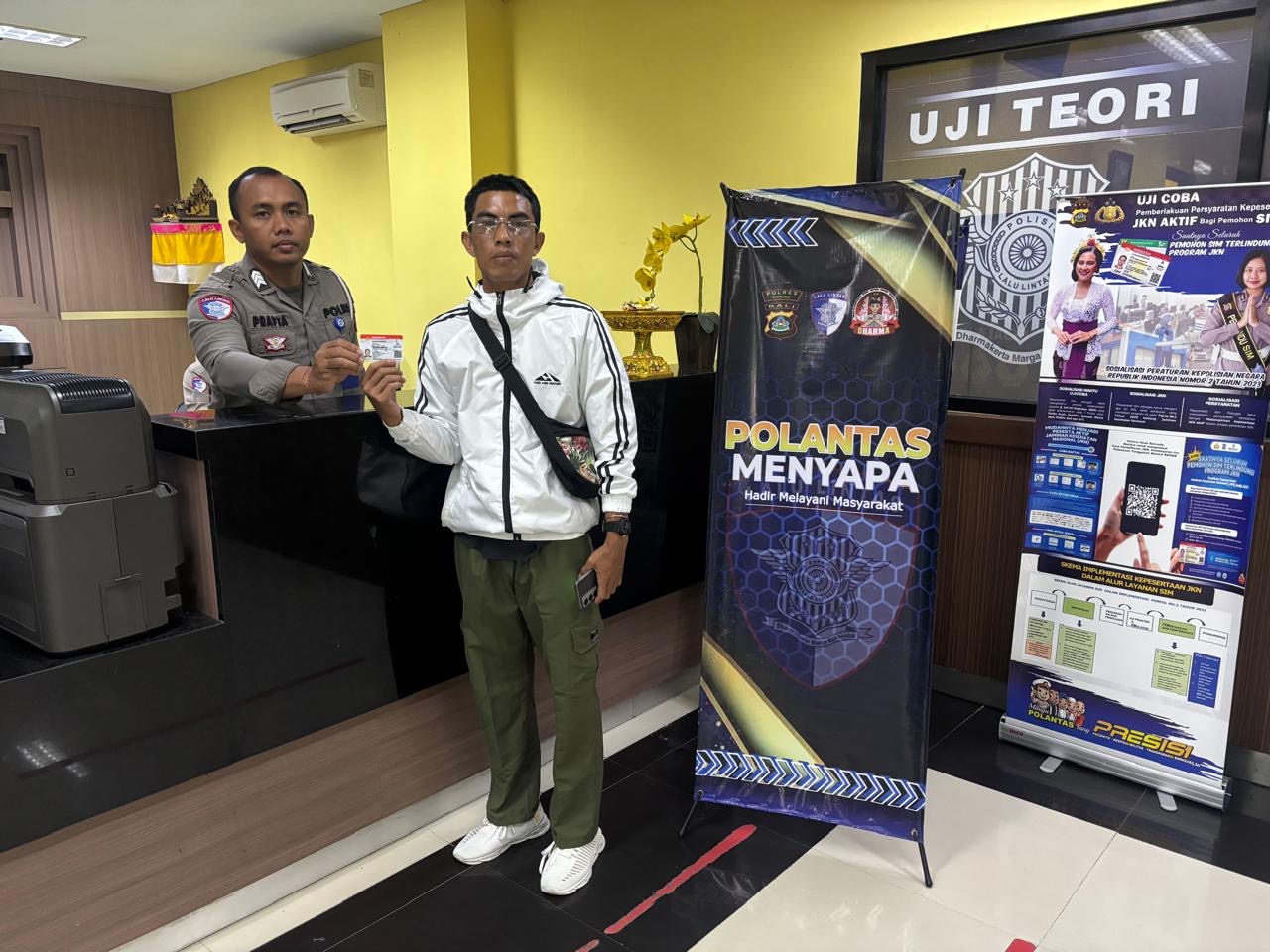 Satlantas Polres Badung Pastikan Transparansi dan Kecepatan Layanan Penerbitan SIM