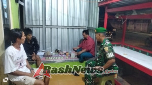 Patroli Malam Koramil 1628-01/Taliwang Berjalan Aman dan Kondusif