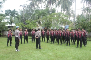 Kapolsek Nusa Penida Beri Arahan dan Apresiasi Tim Jalak Nusa.