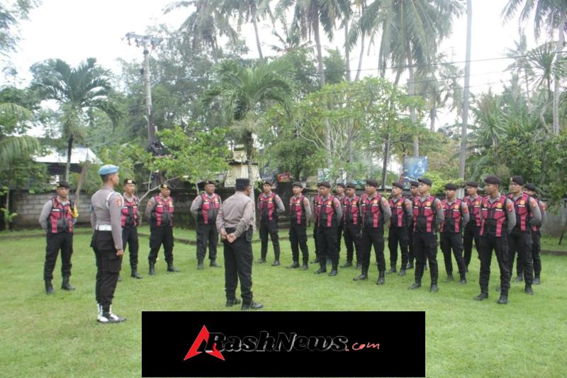 Kapolsek Nusa Penida Beri Arahan dan Apresiasi Tim Jalak Nusa.