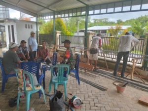 Komsos Babinsa Desa Goa Wujudkan Sinergi TNI dan Masyarakat