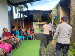 Polsubsektor Lembongan Melayat Tokoh Seniman.