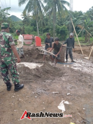 Dukung Ekonomi Desa, Babinsa Rempe Turun Langsung Dampingi Koperasi Merah Putih