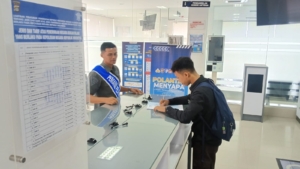 Wujudkan Pelayanan Prima, Satpas Polres Karangasem Laksanakan Pelayanan dengan Senyum, Sapa, Salam