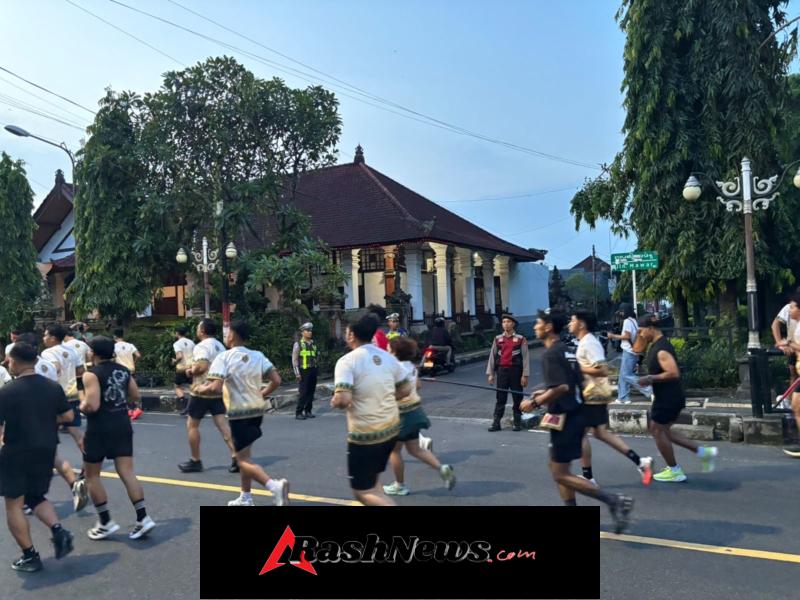 Polres dan Polsek Klungkung Amankan “Run in Heritage of Bali