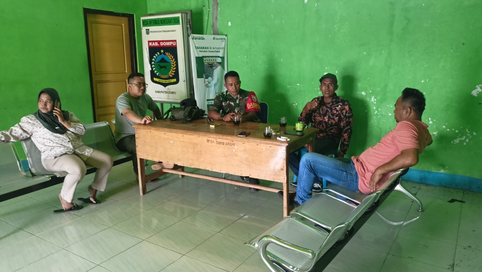 Babinsa Tegaskan Pentingnya Kebersamaan dalam Pembangunan Koperasi Desa