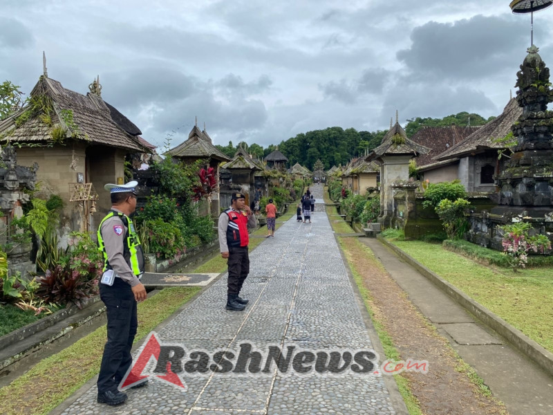 Polsek Bangli Intensifkan KRYD, Wujudkan Rasa Aman di Pusat Aktivitas Warga dan Obyek Wisata