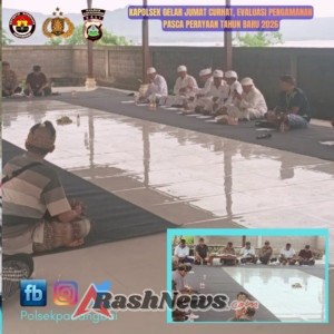 Kapolsek Gelar Jumat Curhat, Evaluasi Pengamanan Pasca Perayaan Tahun Baru 2026