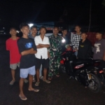 Patroli Malam Babinsa Hu’u Imbau Remaja Tidak Berkeluyuran Larut Malam