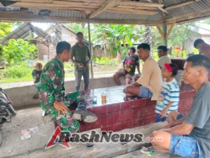 Melalui Komsos, Babinsa Dorong Warga Aktif Jaga Kondusivitas Lingkungan