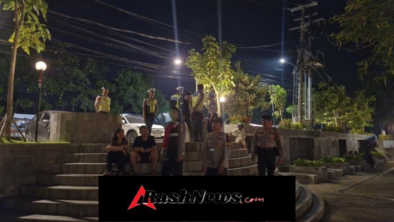 Patroli Sekala Besar Antisipasi Malam Minggu, Polres Tabanan Pastikan Situasi Kamtibmas Tetap Kondusif