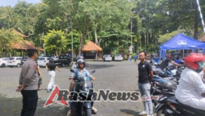 Pastikan Libur Tahun Baru Aman & Lancar, Polsek Abiansemal Gelar Pengamanan & Gatur Lalin