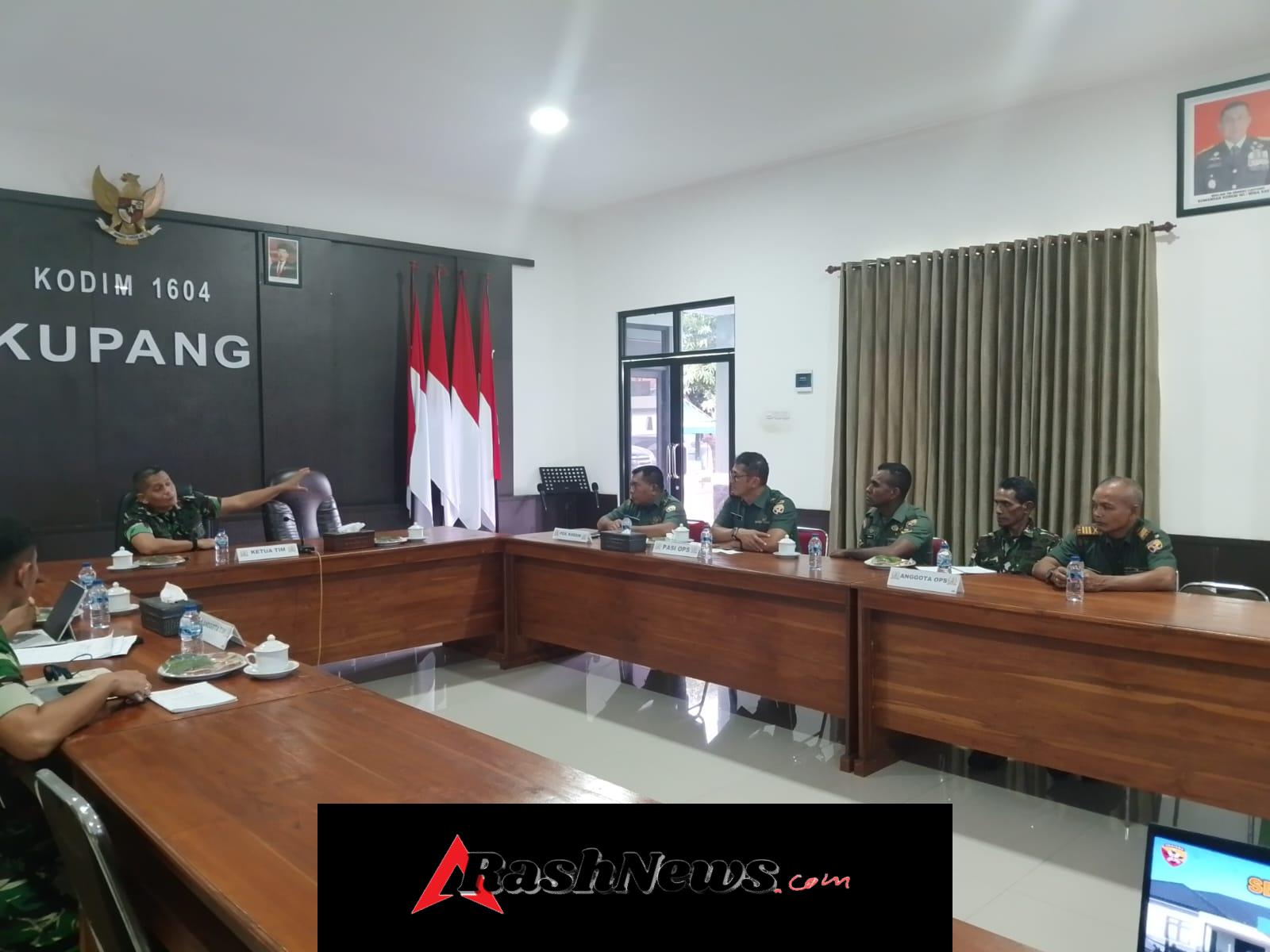 Kodim Kupang Jalani Pemeriksaan Operasi Spaban II