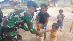 Yonarmed 12 Kostrad Perkuat Kemanunggalan TNI–Rakyat Melalui Aksi Sosial di Raihat