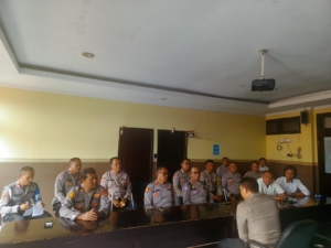 Kapolsek Kuta Utara Pimpin Pelaksanaan Anev Awal Tahun 2026