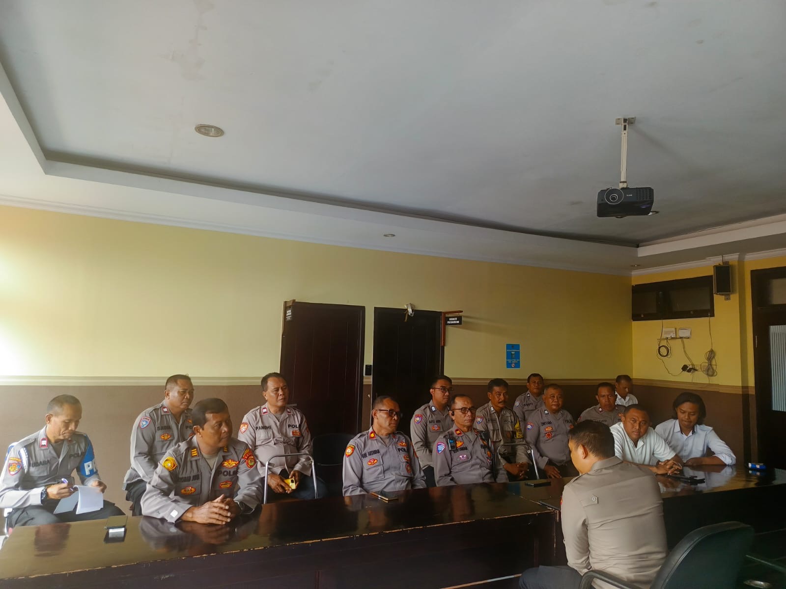 Kapolsek Kuta Utara Pimpin Pelaksanaan Anev Awal Tahun 2026