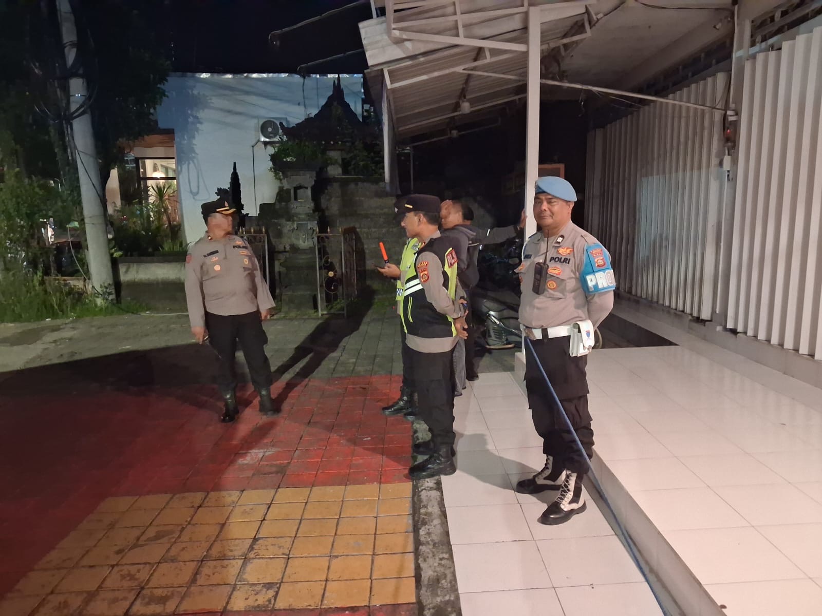 Kompol Rai Darmayasa, Pimpin Patroli Atensi Malam Minggu Susuri Beat Selatan