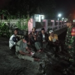 Koramil Manggelewa Tingkatkan Kamtibmas Melalui Patroli dan Komsos