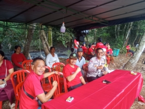 Bhabinkamtibmas Desa Mambang amankan kegiatan Lomba Mancing di Desa Mambang