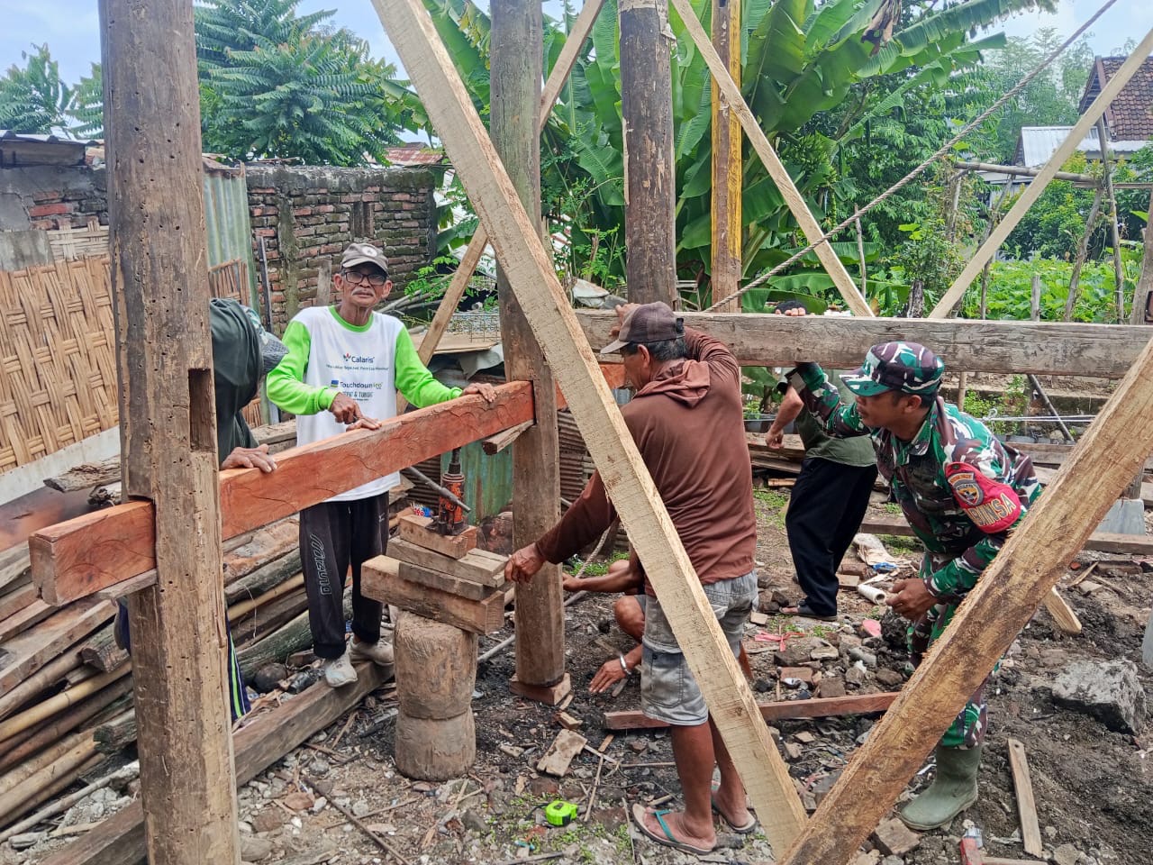 Babinsa Desa Belo Hadir di Tengah Warga Lewat Patroli dan Komsos