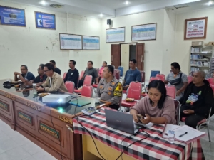 Bhabinkamtibmas Bajera Utara Hadiri Rapat APBDes 2026, Kawal Transparansi Anggaran