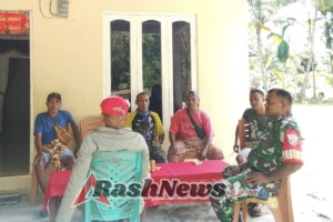 Langkah Humanis Babinsa Koramil 1618-05/Biut Jaga Kondusivitas Wilayah