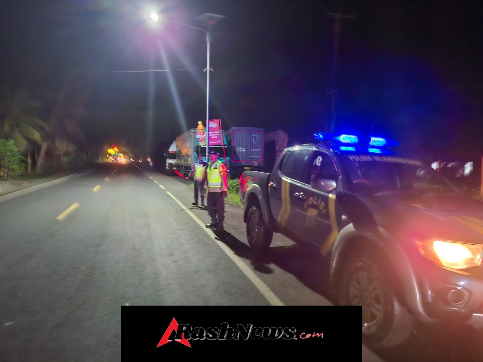 Polsek Selemadeg barat Gelar Patroli Malam Menjelang Dini Hari