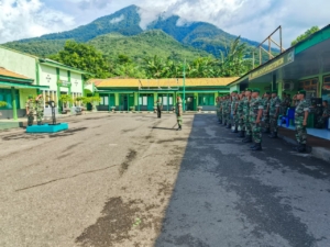 Suasana Hangat Warnai Perpisahan Perwira Kodim 1624/Flotim