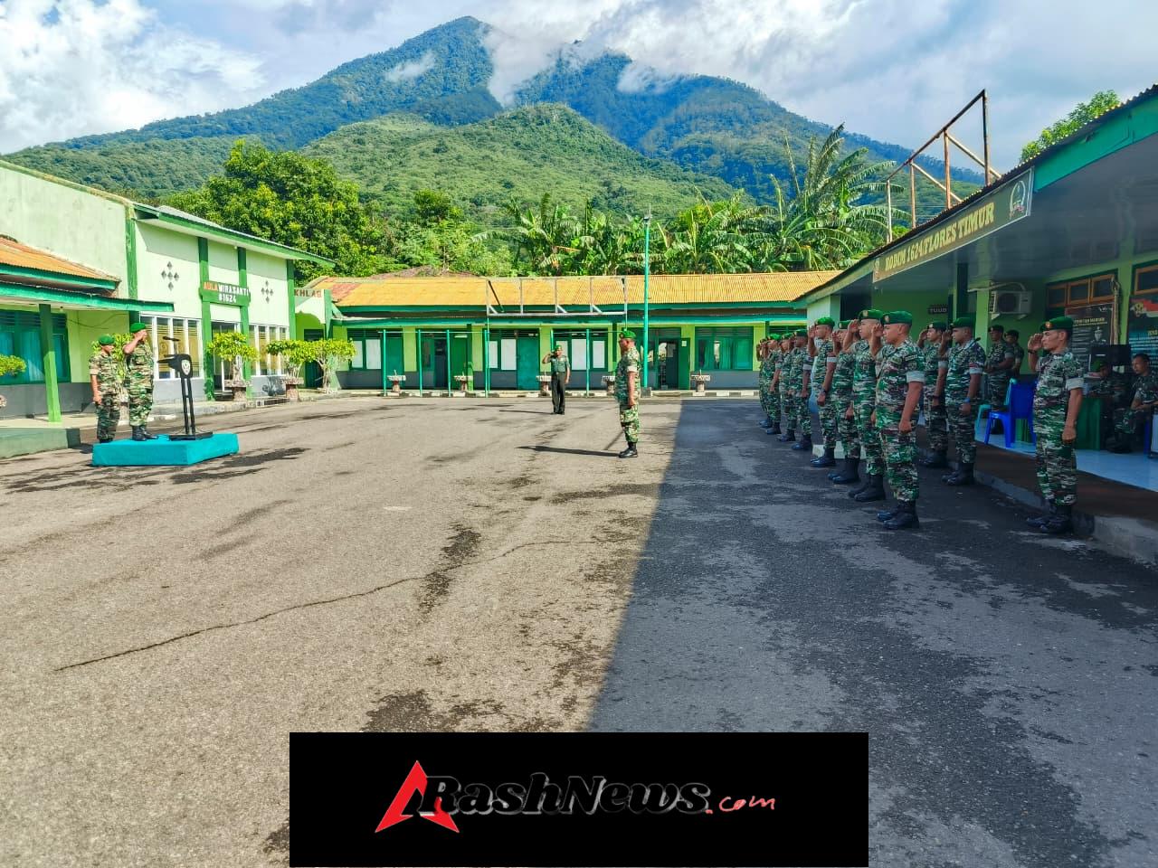 Suasana Hangat Warnai Perpisahan Perwira Kodim 1624/Flotim