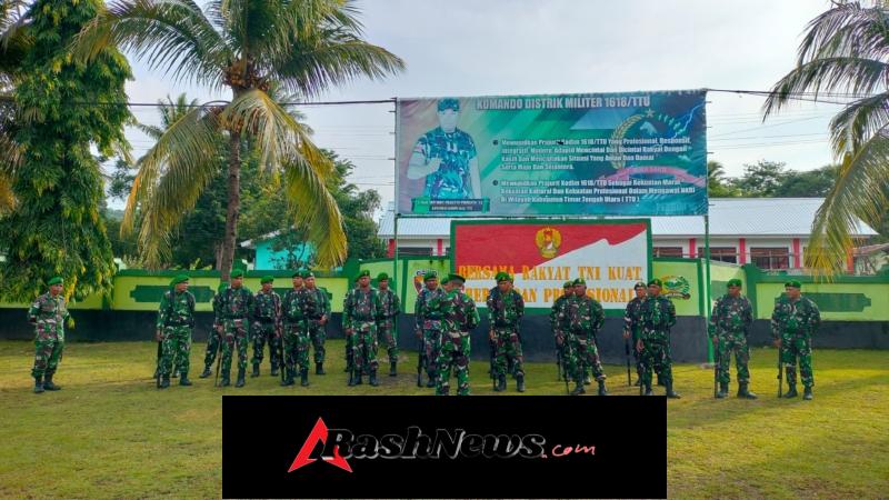 Pengarahan Pasi Intel Kodim 1618/TTU Perkuat Kesiapan dan Soliditas Prajurit
