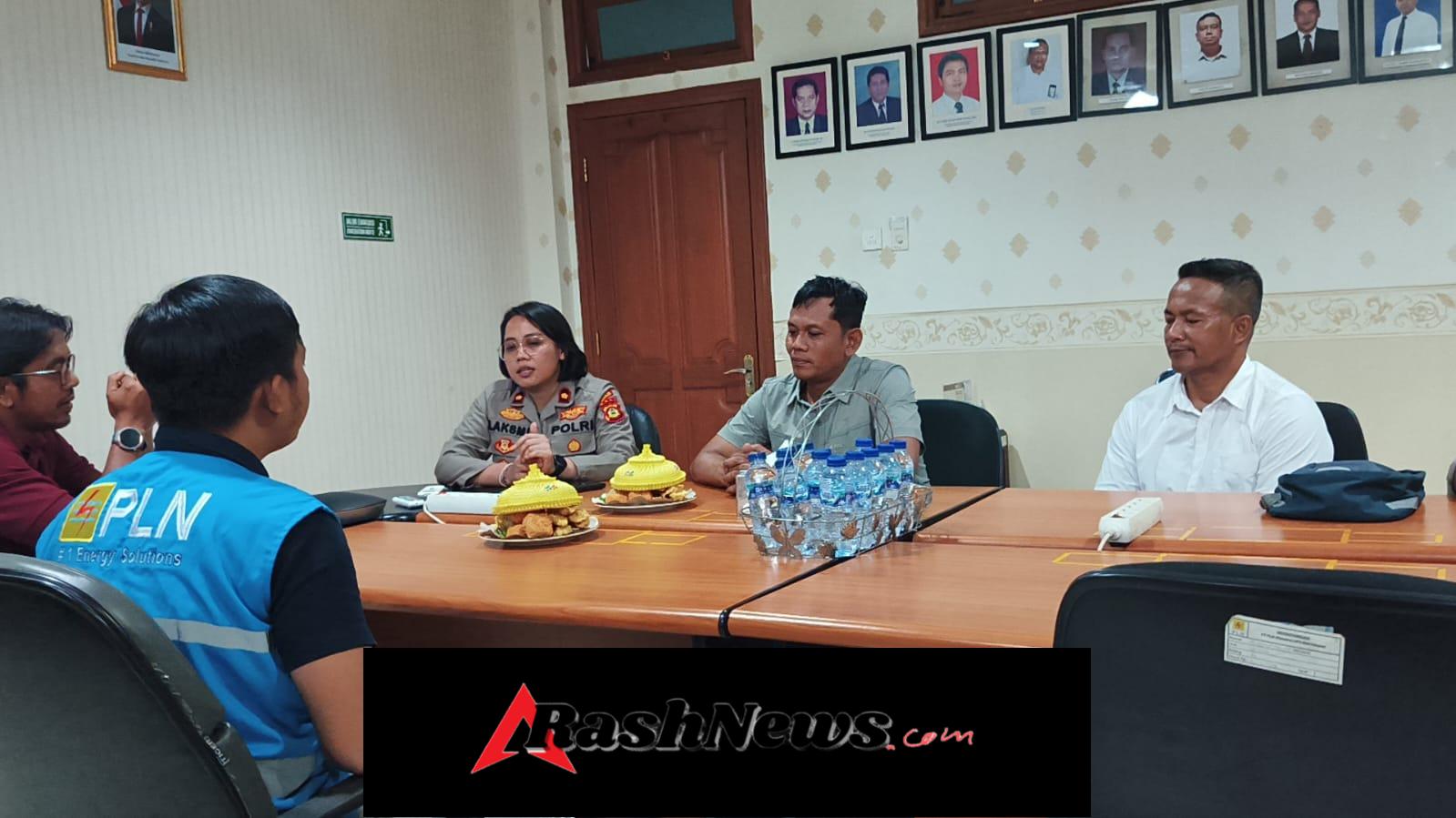 Kapolsek Kuta Laksanakan Sambang dan Silaturahmi dengan Manager PLN ULP Kuta, Perkuat Sinergitas Kamtibmas