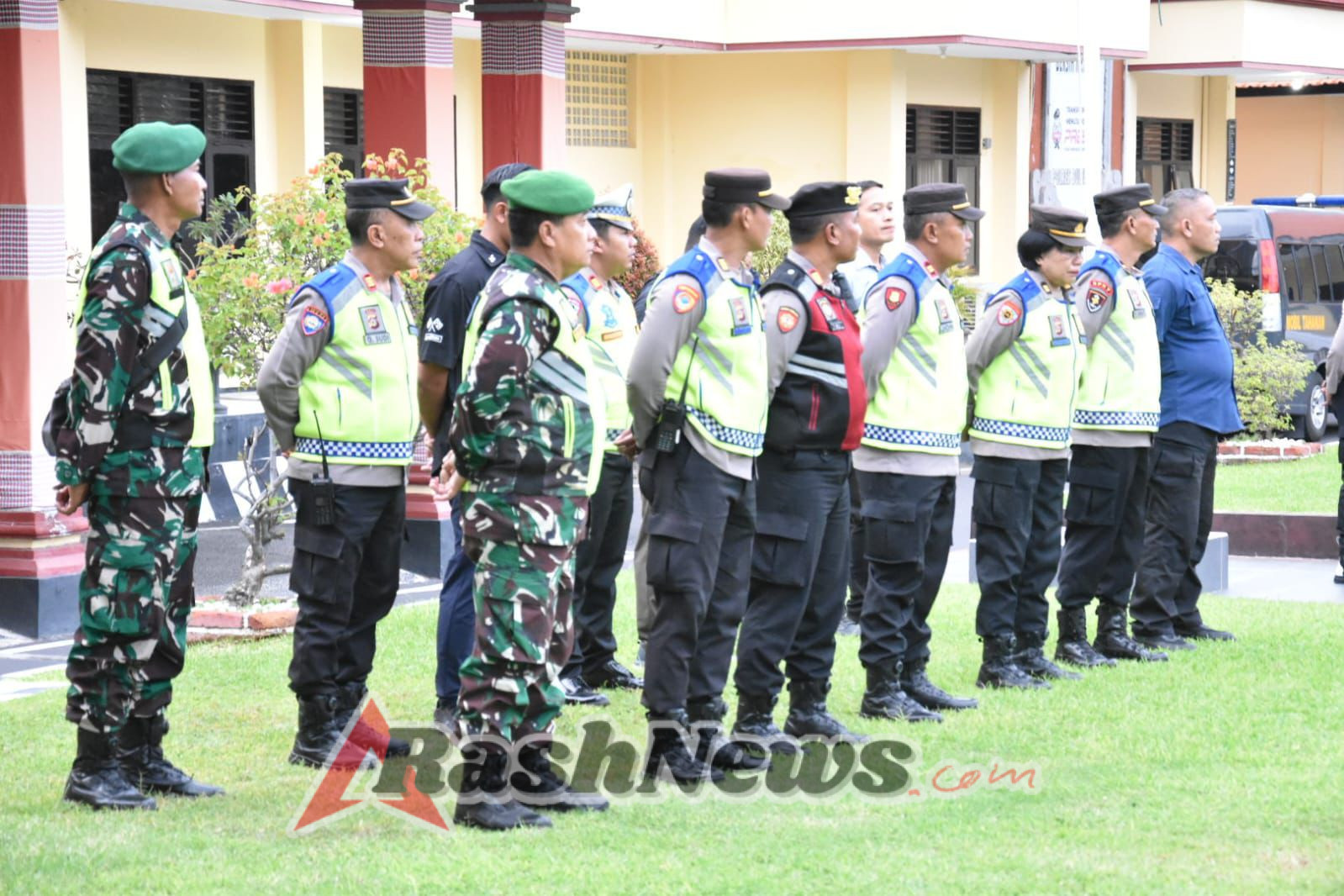 Apel Kesiapan Digelar, Polres Buleleng Fokus Pengamanan Titik Keramaian