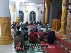 Personel Kodim 1628/Sumbawa Barat Khidmat Doakan Korban Bencana Alam dan Sambut Tahun Baru 2026