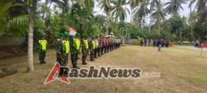 Siap Siaga, Koramil Nusa Penida Gelar Apel Kesiapan Pengamanan Jelang malam Tahun Baru 2026