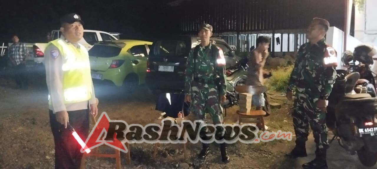 Pantai Maluk Jadi Fokus Patroli Pengamanan Gabungan TNI–Polri Malam Tahun Baru