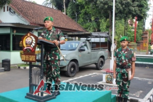 Wujudkan Gianyar Aman, Dandim 1616/Gianyar Pimpin Apel Siaga Pengamanan Tahun Baru