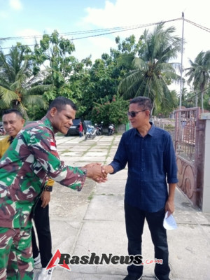 Wujud Kesiapsiagaan, Babinsa Koramil 1627-03/Batutua Amankan Ibadah Tahun Baru 2026