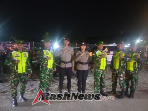 Personel TNI–Polri Pastikan Ibadah Kunci Tahun 2025 Umat Nasrani Berlangsung Kondusif