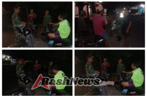 Situasi Aman Terkendali, Patroli Berkala Koramil Empang Dapat Apresiasi Warga