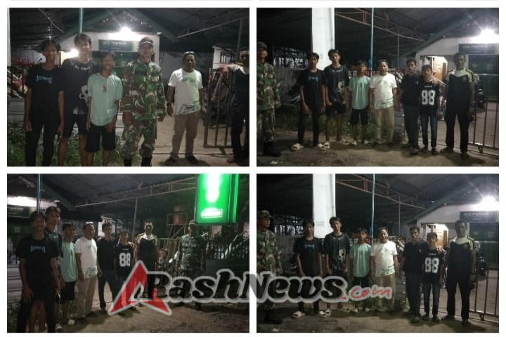 Patroli Sekaligus Penyuluhan, Koramil Moyo Hulu Dorong Peran Aktif Masyarakat