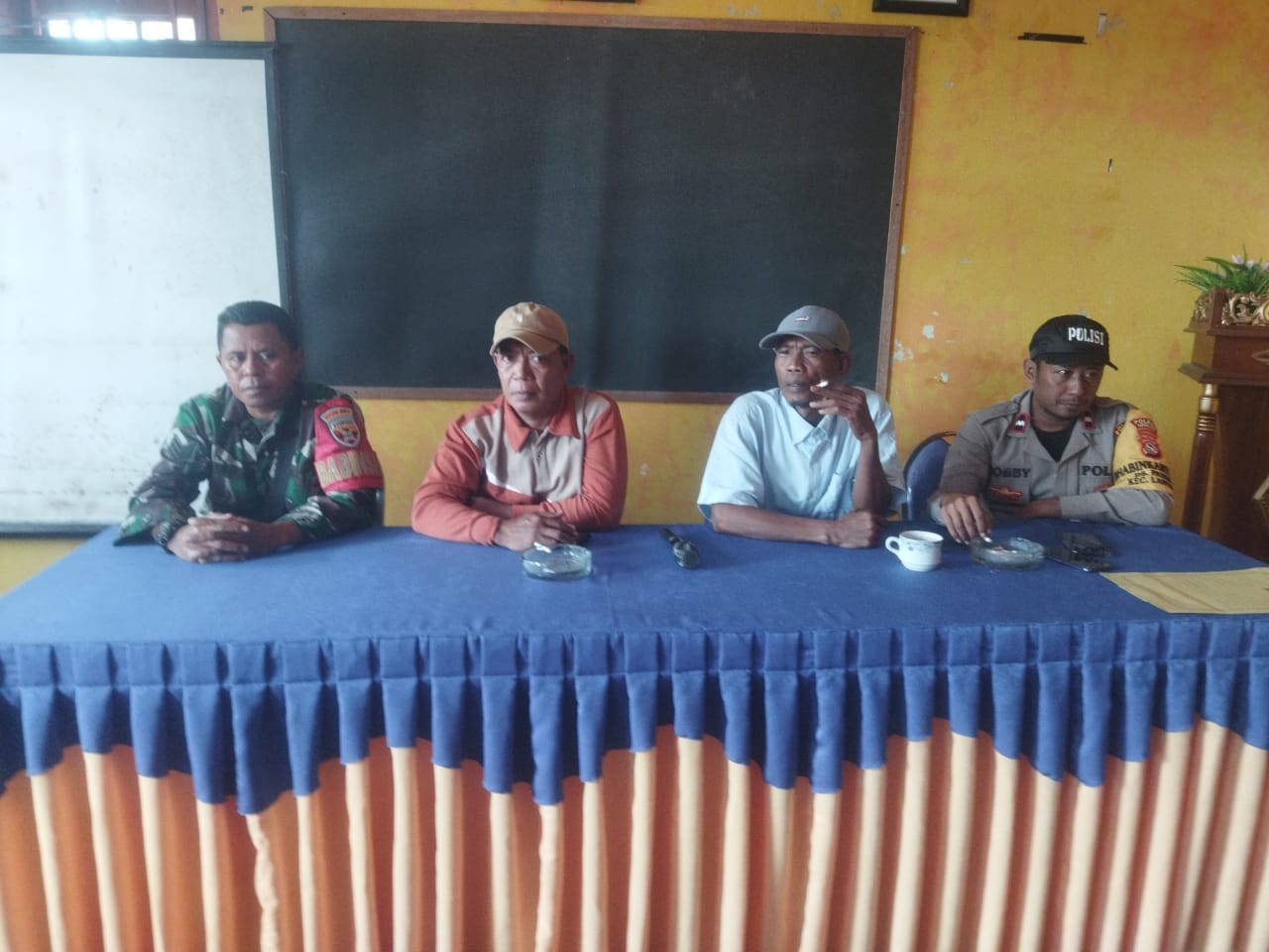 ‎Babinsa Padesa Kawal RAT Koperasi Merah Putih demi Ketahanan Pangan Desa