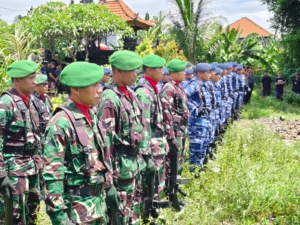 Selamat Jalan Prajurit, Kodim Klungkung Ikut Serta Upacara Militer Perabuan Almarhum Kopda I Wayan Artawan