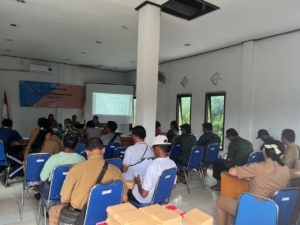 Sinergi TNI Dan Pemdes Sukseskan Program Dan Pembangunan Desa, Babinsa Getakan Hadiri Musdes Penetapan APBDes